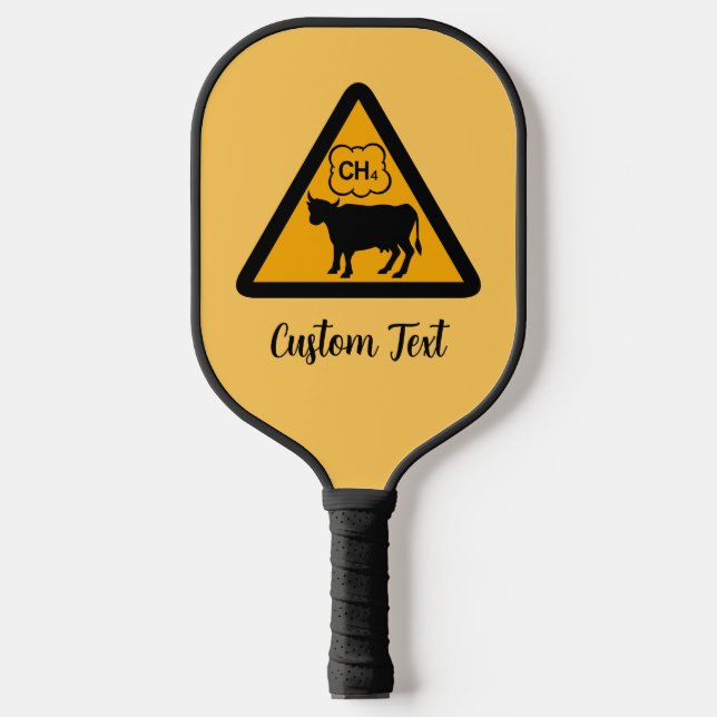 Kuh Methan Icon Pickleball Paddle (Vorderseite)