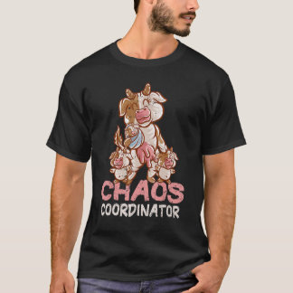 Kuh-Mom-Chaos-Koordinatorin Mutti Mama Färse Mutte T-Shirt