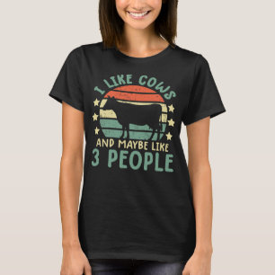 Kuh Mooey ist lustig wie Kühe und 3 Pissen T-Shirt