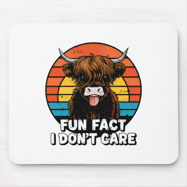 Kuh. Mousepad (Vorne)