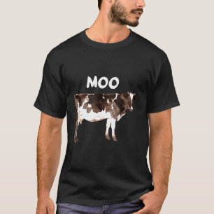 Kuh Muh Bauernhof Tier Liebe T-Shirt
