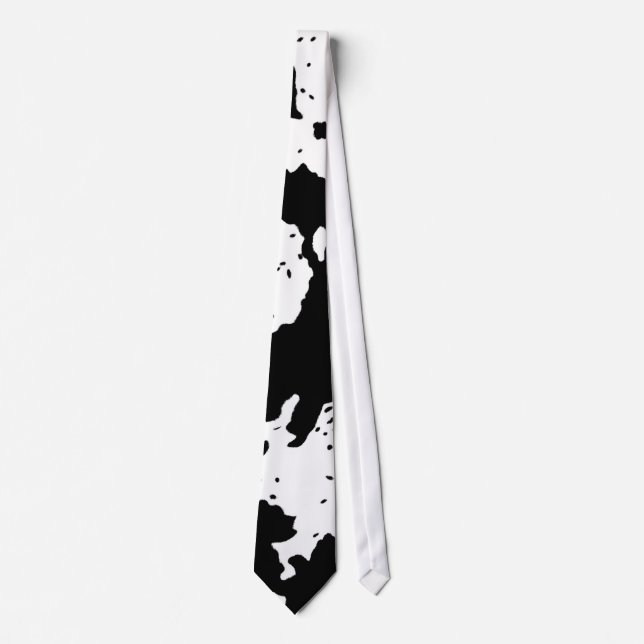 Kuh-Muster-Krawatte Krawatte (Vorderseite)