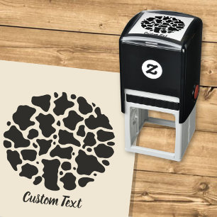 Kuh Muster Selbstfärbstempel Permastempel