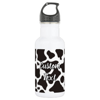 Kuh Muster Wasserflasche