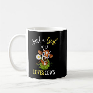 Kuh nur ein Mädchen, das Kühe Bauer Metzgereich Li Kaffeetasse