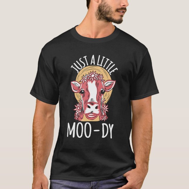 Kuh nur eine kleine, junge Kuh T-Shirt (Vorderseite)
