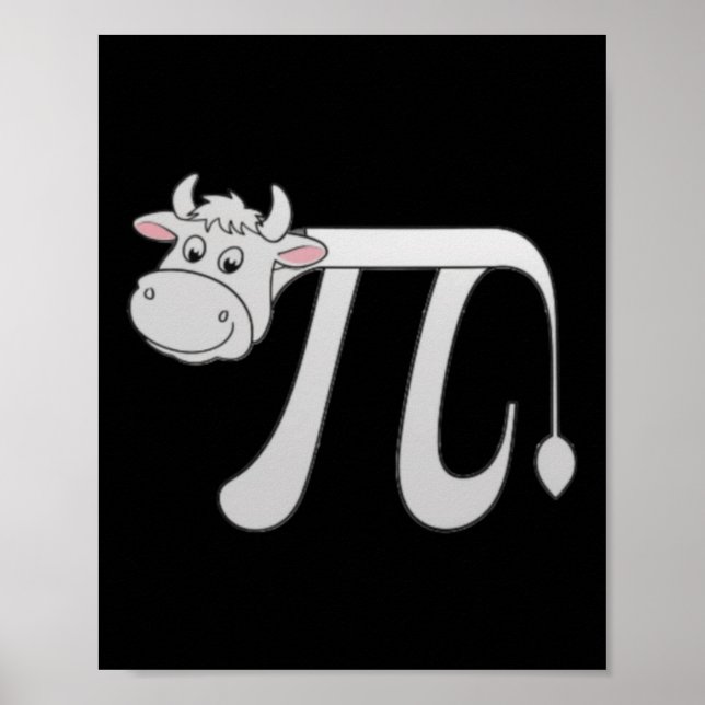 Kuh Pi Poster (Vorne)