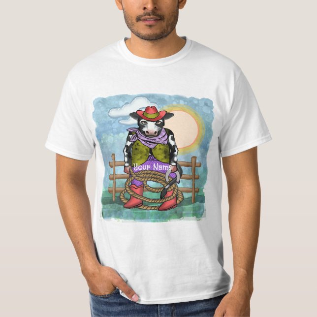 Kuh Poke T-Shirt (Vorderseite)