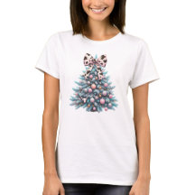 Kuh Print Bow Weihnachtsbaum