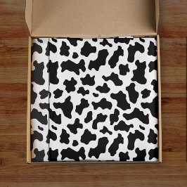 Kuh Print Cowgirl Country Farm Animal Party Seidenpapier