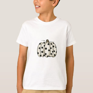 Kuh Print Pumpkin Erntedank Fall Rind T-Shirt