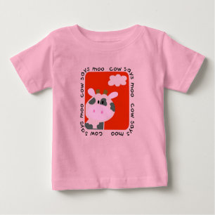 Kuh sagt MOO-T-Shirts und -geschenke Baby T-shirt