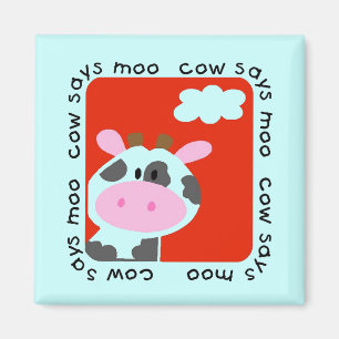 Kuh sagt MOO-T-Shirts und -geschenke Magnet