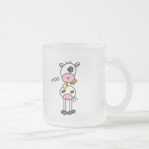 Kuh sagt Moo T-Shirts und Geschenke Mattglastasse