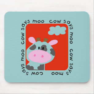 Kuh sagt MOO-T-Shirts und -geschenke Mousepad