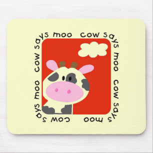 Kuh sagt MOO-T-Shirts und -geschenke Mousepad
