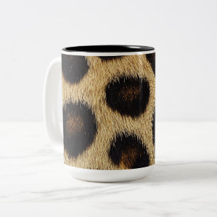 Kuh Schwarz Weiße Flecken Fell Zweifarbige Tasse