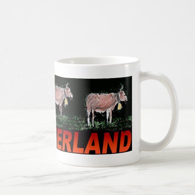 KUH-SPUR KAFFEETASSE (Rechts)