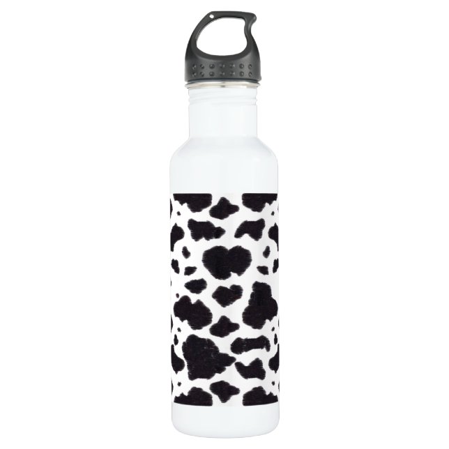 Kuh-Stellen Trinkflasche (Vorderseite)