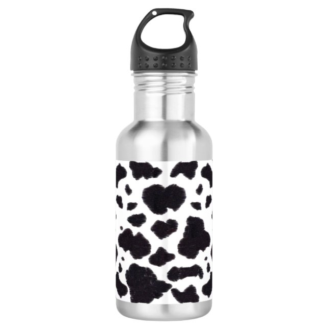 Kuh-Stellen Trinkflasche (Vorderseite)