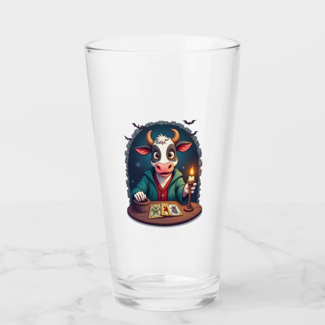 Kuh-Tarot des Terrors Glas (Vorderseite)