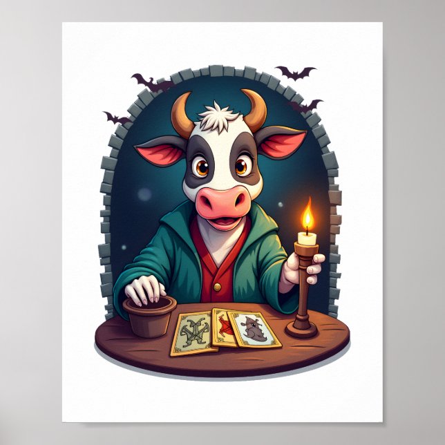 Kuh-Tarot des Terrors Poster (Vorne)