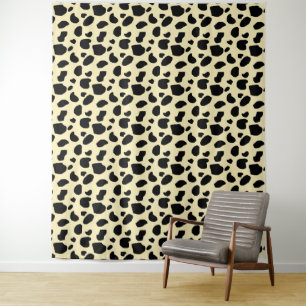 Kuh Tier Haut Farb Muster Design Wandteppich