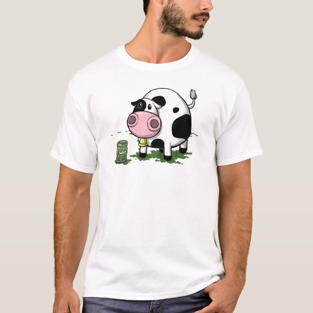 Kuh-Tippen T-Shirt (Vorderseite)