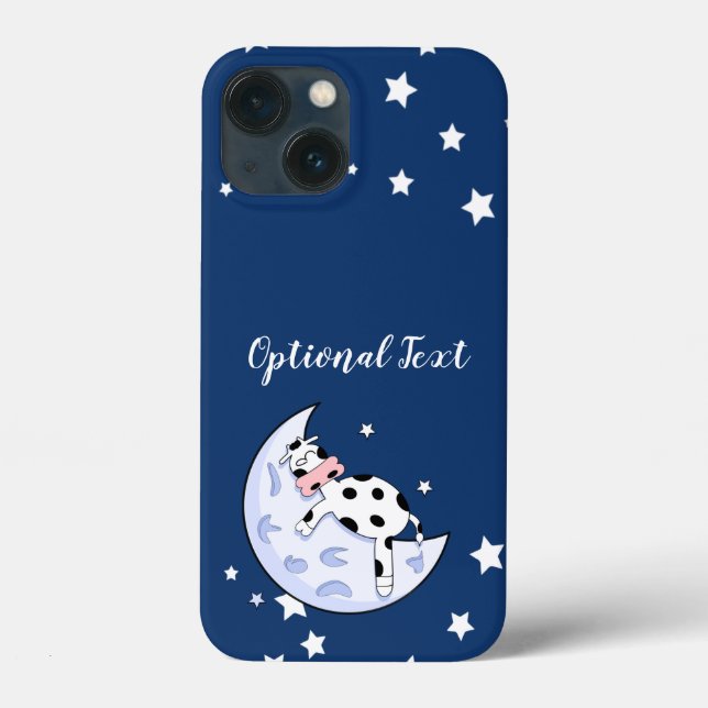 Kuh über dem Mond Case-Mate iPhone Hülle (Rückseite)