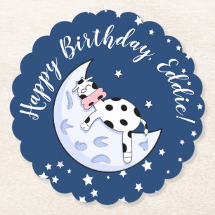 Kuh über dem Mond Untersetzer