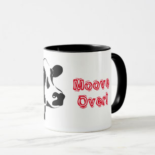 Kuh über die zweitönige Kaffee-Tasse Tasse