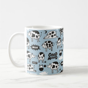 Kuh und Milch Kaffeetasse