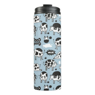 Kuh und Milch Thermosbecher