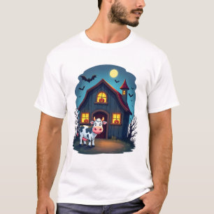 Kuh und Spuk Stall T-Shirt
