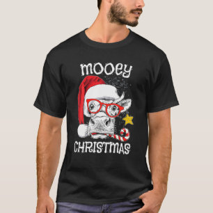 Kuh Weihnachten Mooey Weihnachtskostüm Kuh tragen T-Shirt