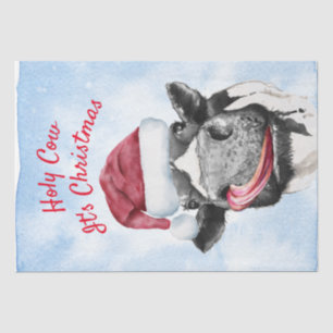 Kuh Weihnachtsfarbe Seidenpapier