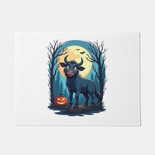 Kuh Werewolf Transformation Fußmatte (Vorderseite)