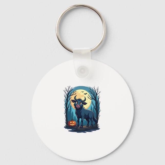 Kuh Werewolf Transformation Schlüsselanhänger (Vorderseite)