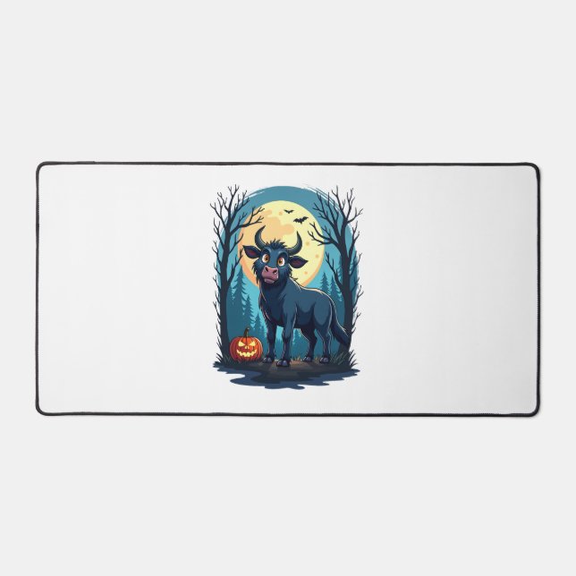 Kuh Werewolf Transformation Schreibtischunterlage (Vorderseite)