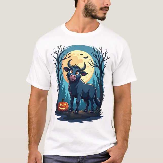 Kuh-Werwolf-Verwandlung T-Shirt (Vorderseite)