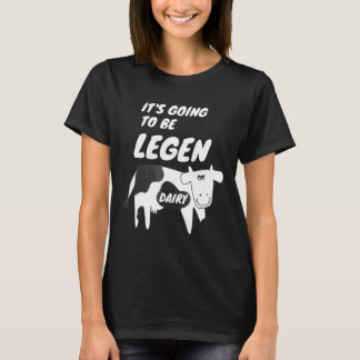 Kuh wird eine Legendäre Kuh Puppe T-Shirt
