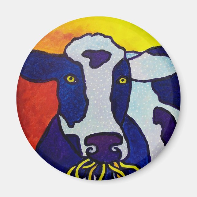 Kuh Wow Piliero Magnet (Vorne)