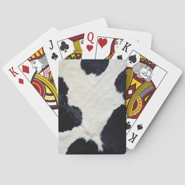 Kuhausdruck Spielkarten (Rückseite)