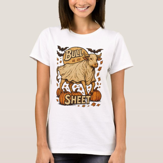 Kuhbulle Halloween T-Shirt (Vorderseite)