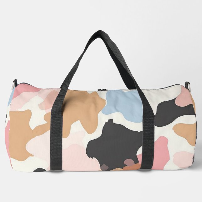Kuhdruck Duffle Bag (Vorderseite)