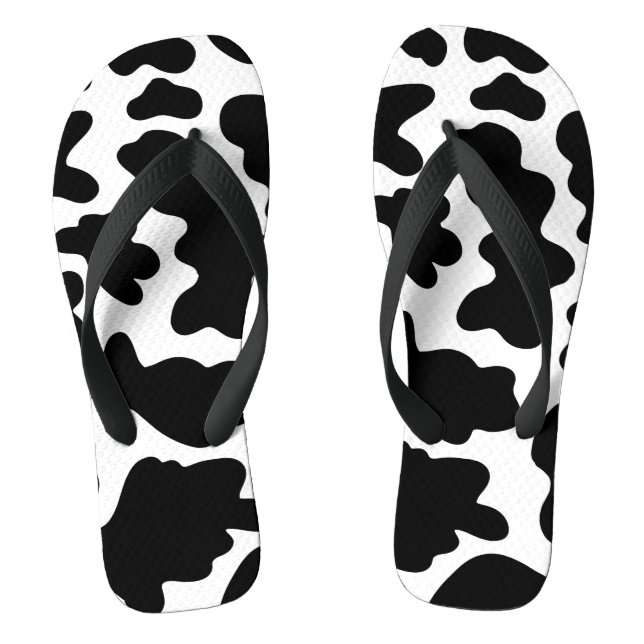Kuhdruck Flip Flops (Fußbett)