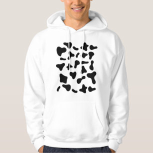 Kuhdruck-Kuh-Kostüm Lustig und süß Kalb Halloween Hoodie