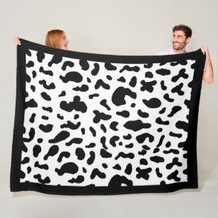 Kuhdruck Muster Fleece Blanket