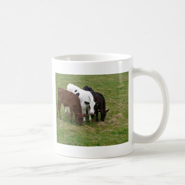 Kühe aller Farben Kaffeetasse (Rechts)