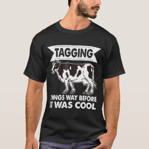 Kühe, die Rinder mit Milchkühen bestreiten Ranch F T-Shirt